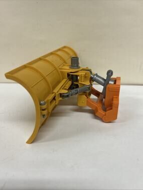 Bruder Snow Plow Attachment Mack Truck Accessory 2007 Germany Orange Yellow